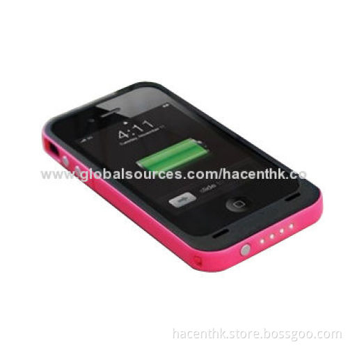 3,000mAh Power Bank Cases for Samsung Galaxy i9500, S4 Mini, 5-5.3V, 0.5A Output